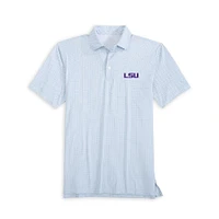 LSU Southern Tide Driver Clubbin It Printed Polo