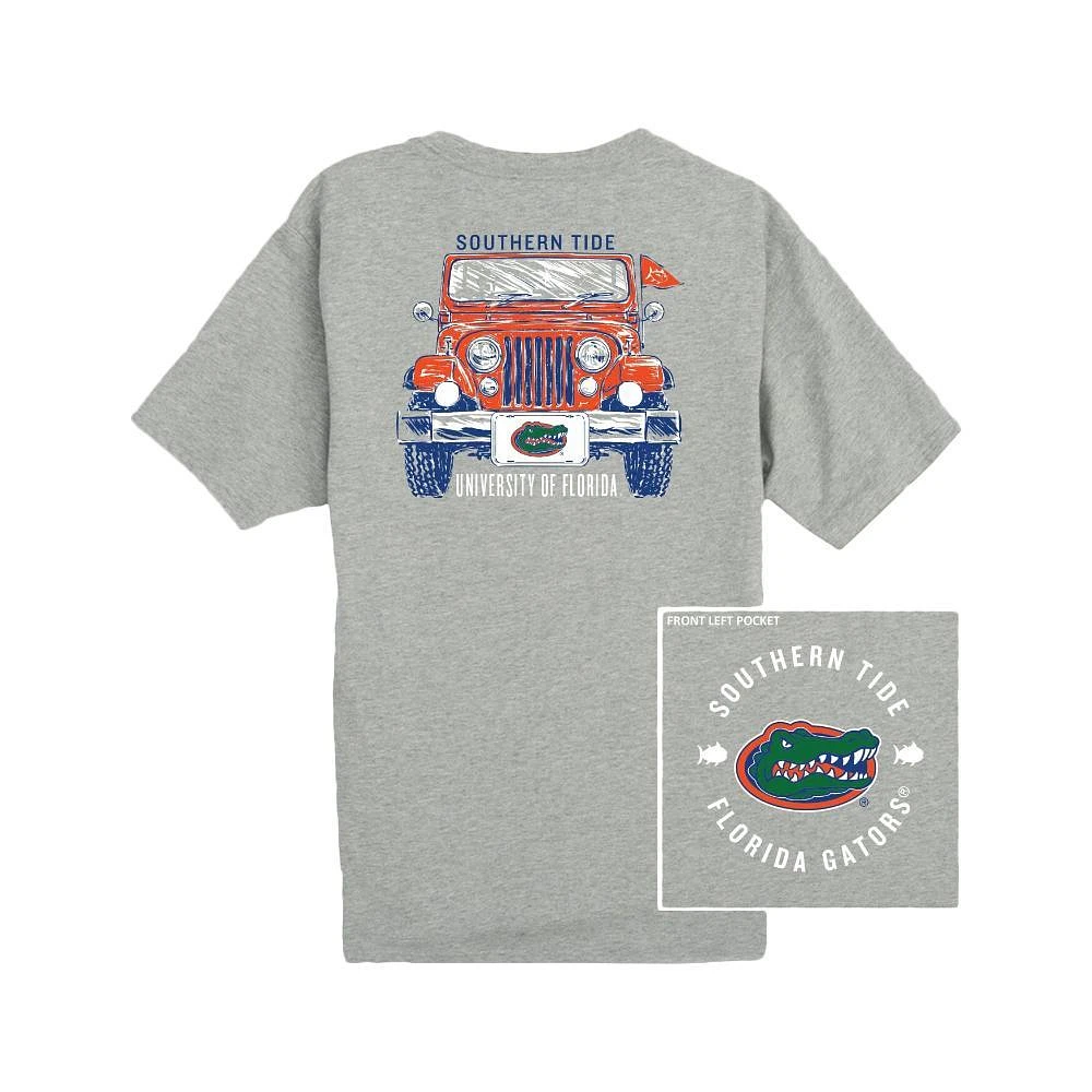 Florida Southern Tide Front Plate Jeep Tee