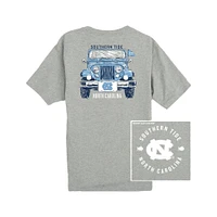 UNC Southern Tide Front Plate Jeep Tee