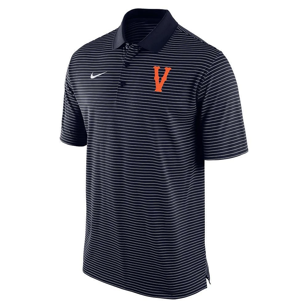 Virginia Nike Vault Stadium Stripe Polo