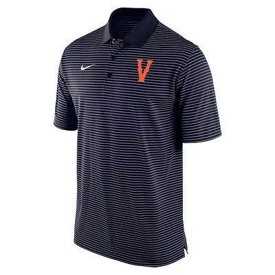 Virginia Nike Vault Stadium Stripe Polo