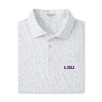 LSU Peter Millar Blitz Performance Polo