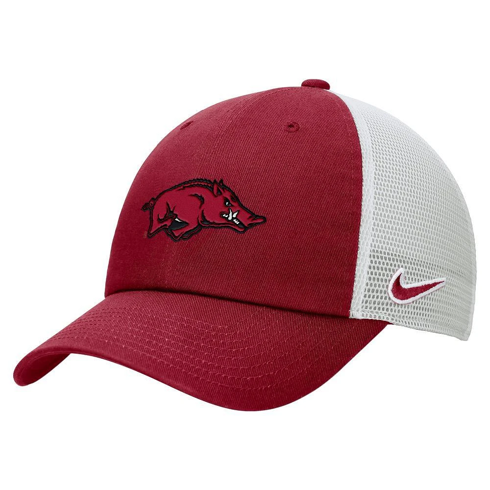 Arkansas Nike Club Trucker Adjustable Cap