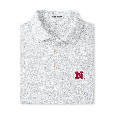 Nebraska Peter Millar Blitz Performance Polo