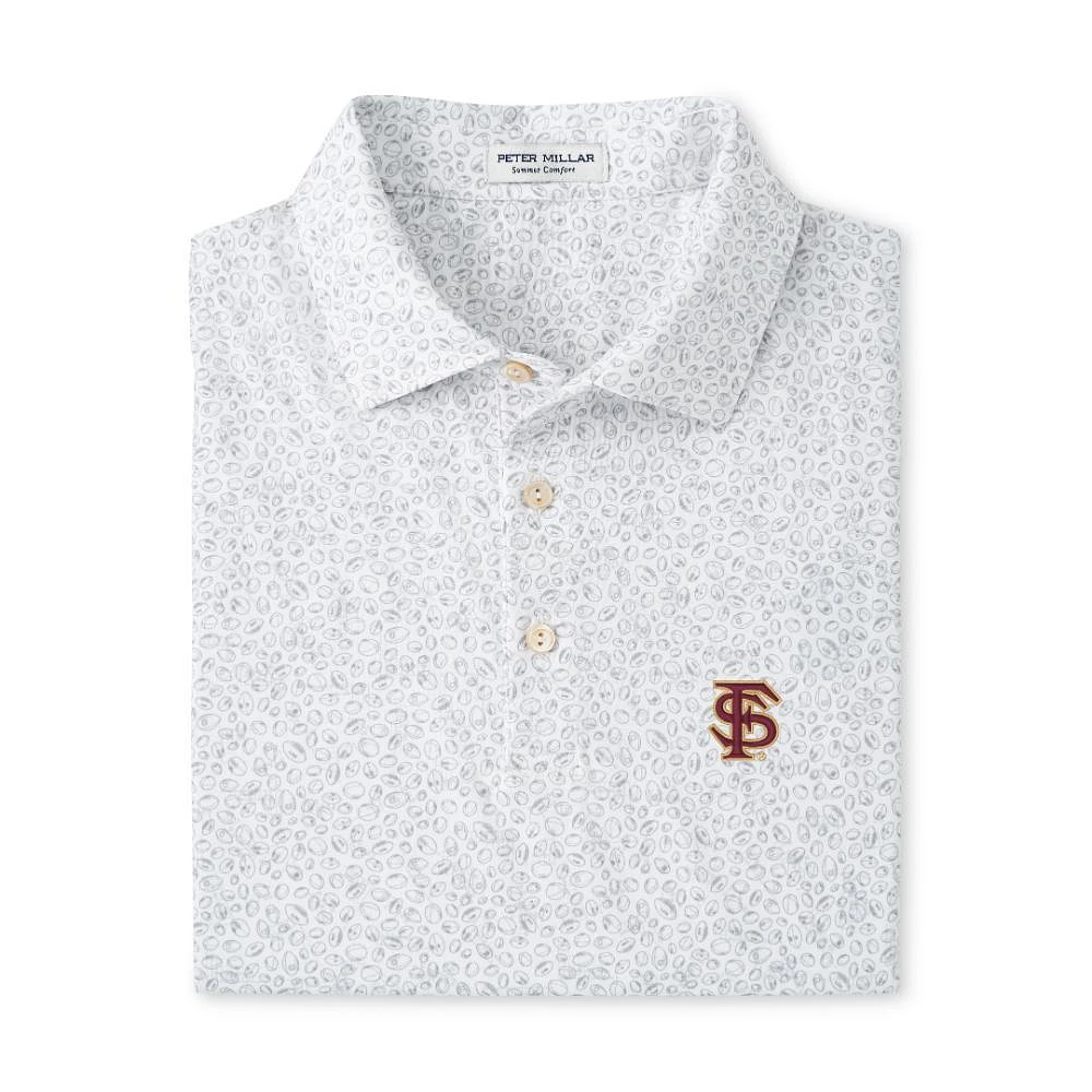 Florida State Peter Millar Interlock Blitz Performance Polo