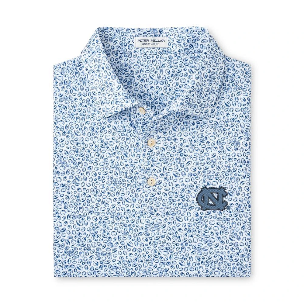 UNC Peter Millar Blitz Performance Polo