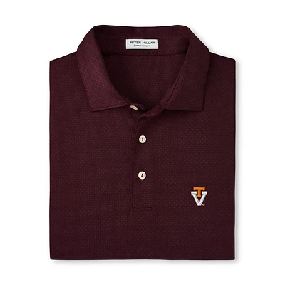 Virginia Tech Vault Peter Millar Tesseract Performance Polo