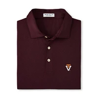 Virginia Tech Vault Peter Millar Tesseract Performance Polo