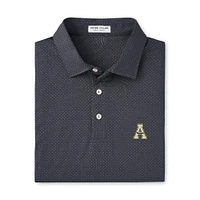 App State Peter Millar Tesseract Performance Polo