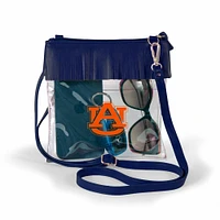 Auburn Judyann Fringe Crossbody Clear Bag