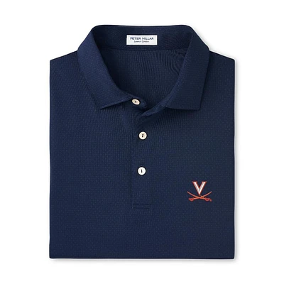 Virginia Peter Millar Tesseract Performance Polo