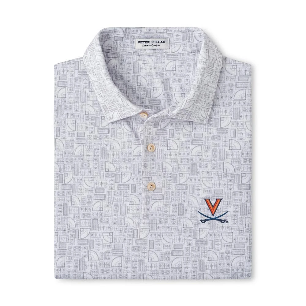 Virginia Peter Millar Out of Bounds Performance Polo