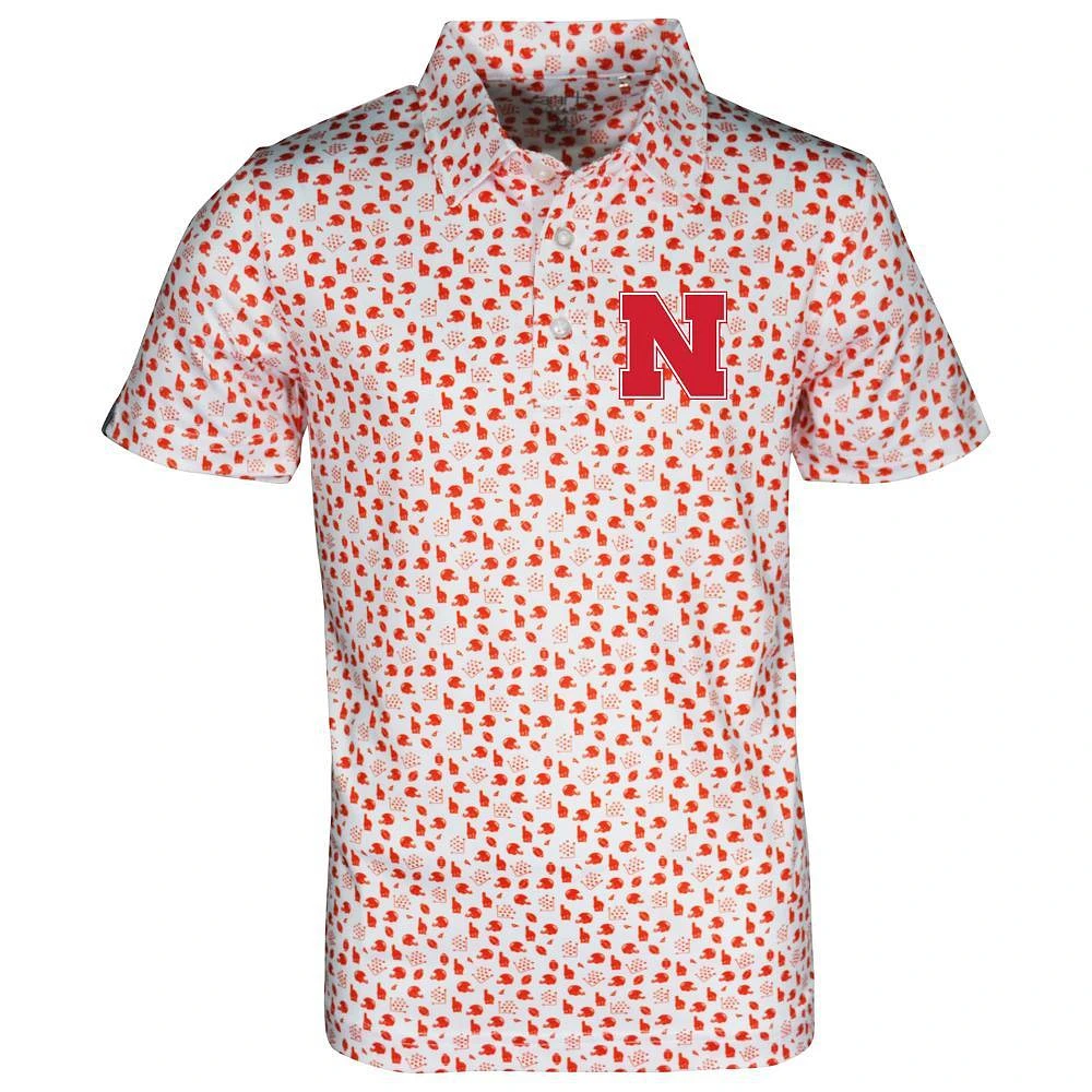 Nebraska Garb Toddler Earnest Polo