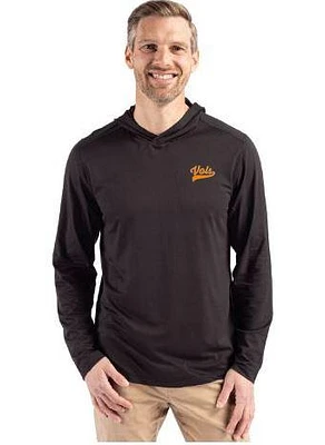 Tennessee Cutter & Buck Vols Script Coastline Epic Comfort Hooded Shirt