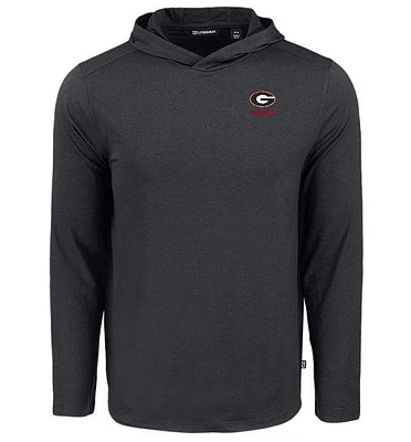 Georgia Cutter & Buck Coastline Epic Comfort Hooded Shirt