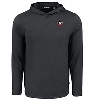 Georgia Cutter & Buck Coastline Epic Comfort Hooded Shirt