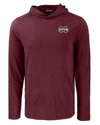 Mississippi State Cutter & Buck Coastline Epic Comfort Hooded Shirt