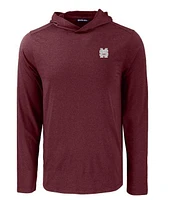 Mississippi State Cutter & Buck Interlock Coastline Epic Comfort Hooded Shirt