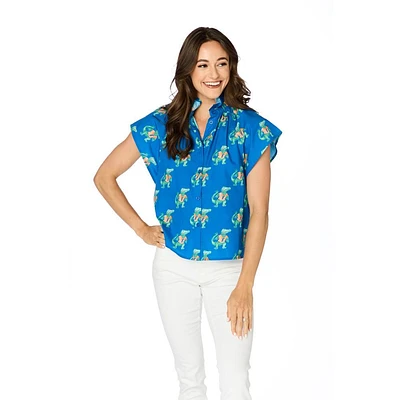 Florida Stewart Simmons The Poplin Blouse