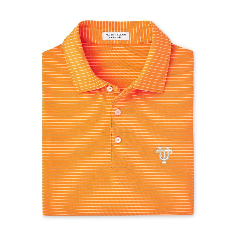 Tennessee Vault Interlock Peter Millar Hemlock Performance Polo