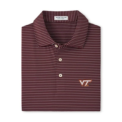 Virginia Tech Peter Millar Hemlock Performance Polo