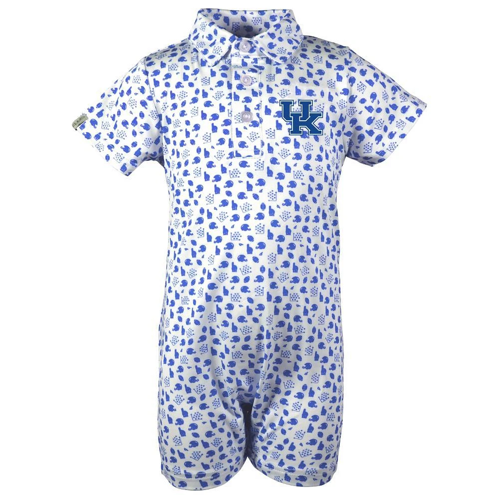 Kentucky Garb Infant Earnest Polo Romper