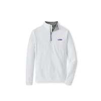 LSU Peter Millar Perth Performance 1/4 Zip Pullover