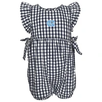 UNC Garb Infant Constance Gingham Bubble Onesie