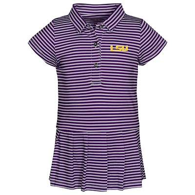 LSU Garb Infant Beatrice Polo Dress Onesie