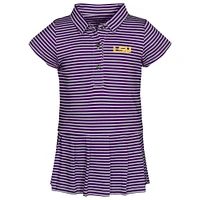 LSU Garb Infant Beatrice Polo Dress Onesie