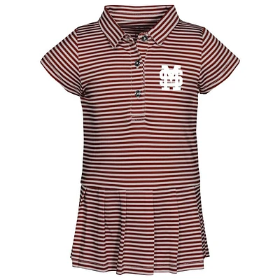 Mississippi State Garb Infant Beatrice Polo Dress Onesie