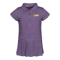 LSU Garb Toddler Beatrice Polo Dress Onesie