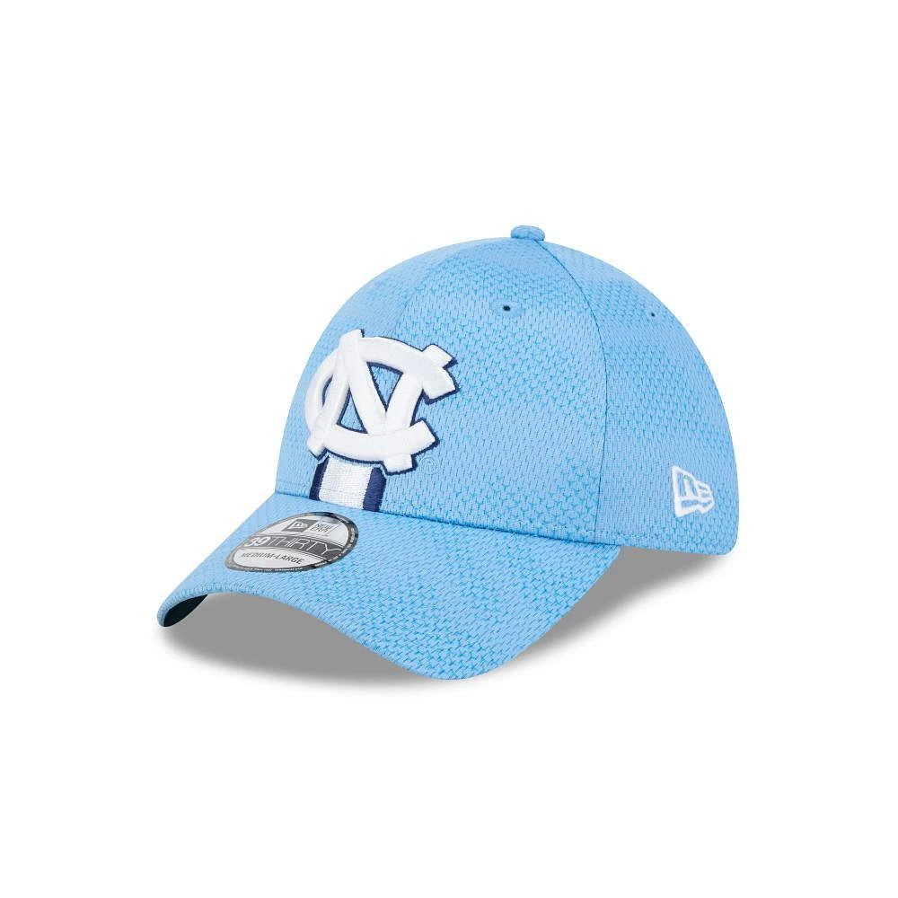 UNC New Era 3930 Helmet Stripe Flex Fit Cap