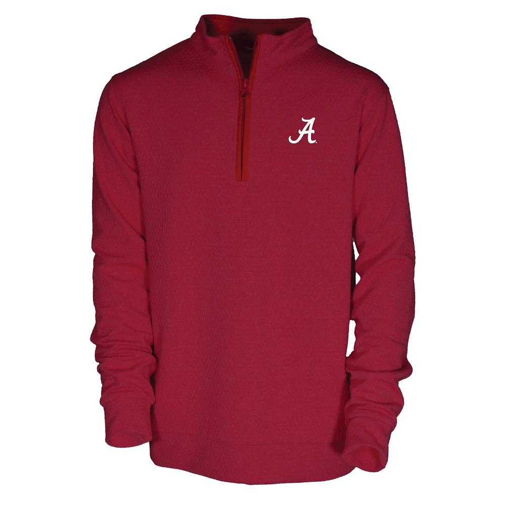 Alabama Garb Toddler Sterling Honeycomb 1/4 Zip Pullover