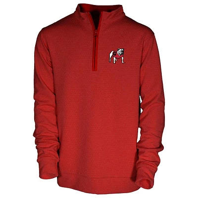 Georgia Garb YOUTH Sterling Honeycomb 1/4 Zip Pullover