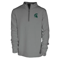 Michigan State Garb YOUTH Sterling Honeycomb 1/4 Zip Pullover