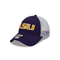 LSU New Era 940 Cotton Trucker Mesh Adjustable Cap