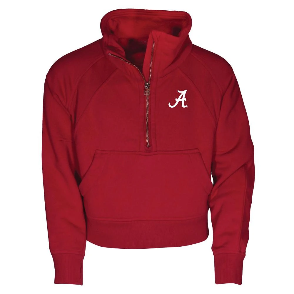 Alabama Garb YOUTH Dawn 1/2 Zip Cropped Fleece Pullover