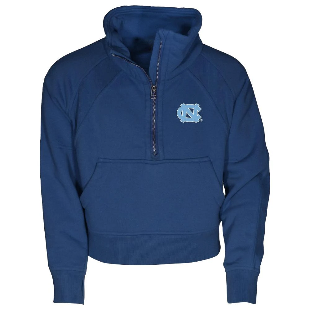 UNC Garb YOUTH Dawn 1/2 Zip Cropped Fleece Pullover