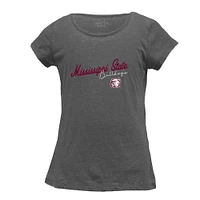 Mississippi State Garb YOUTH Charlotte Tri-bend Scoop Neck Tee