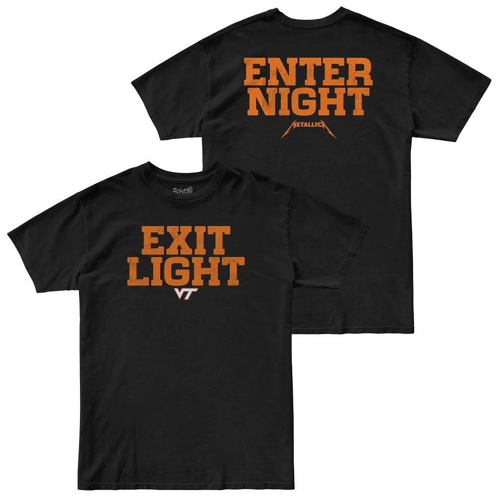 Virginia Tech Metallica Exit Light Enter Night Tee