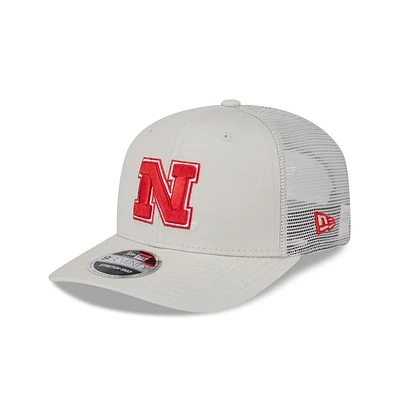 Nebraska New Era 970 Canvas Snapback Cap