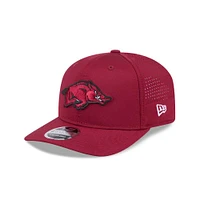 Arkansas New Era 970 Performance Snapback Cap