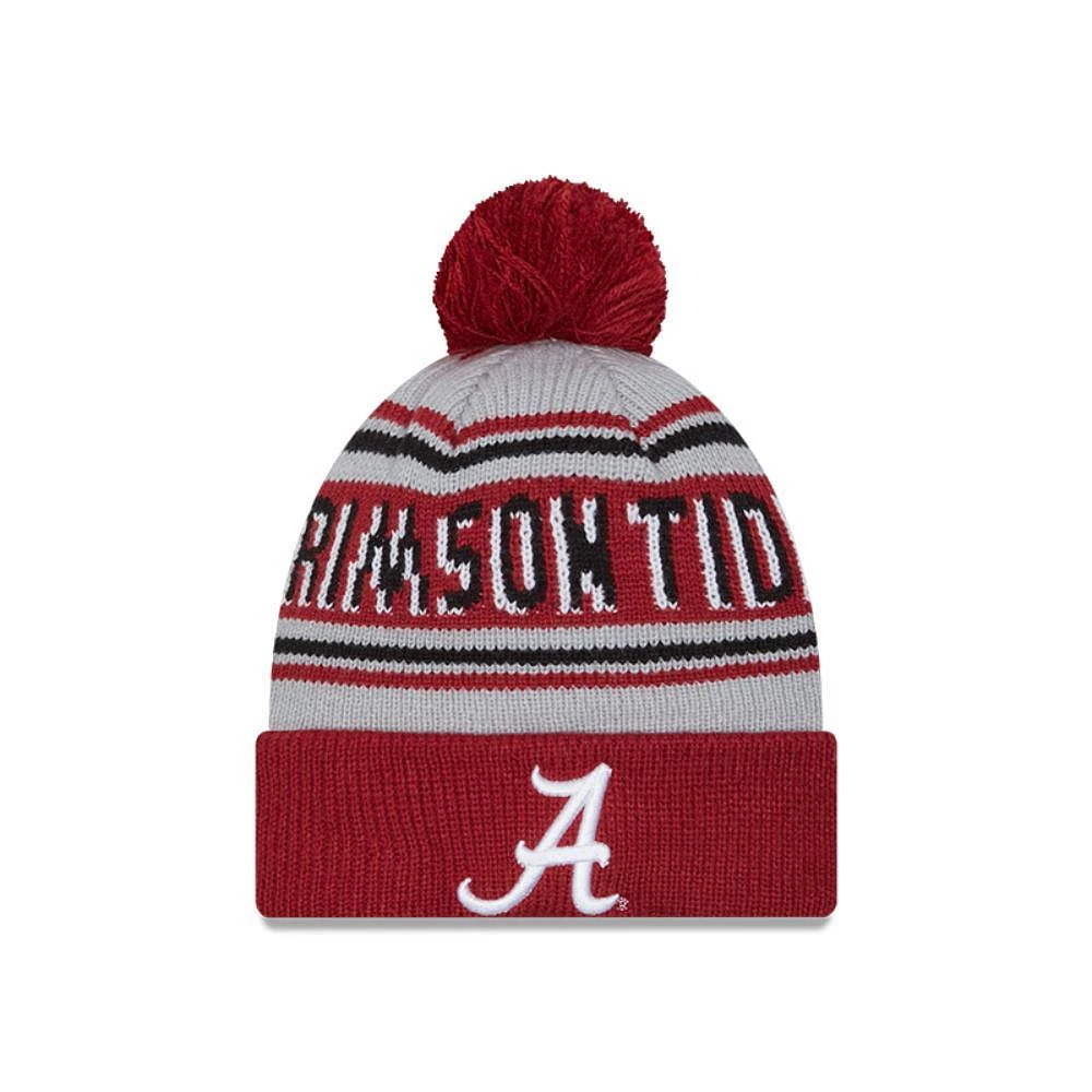 Alabama New Era Wordmark Knit Pom Beanie