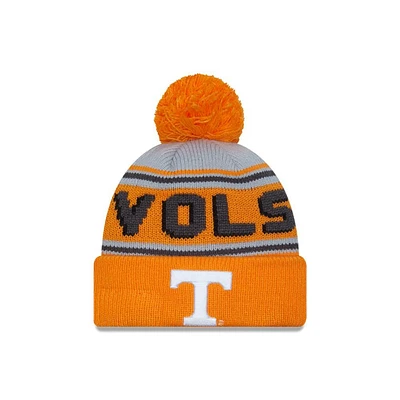 Tennessee New Era Wordmark Knit Pom Beanie