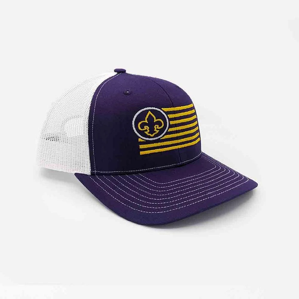 Fleur-De-Lis Powerhouse Trucker Hat