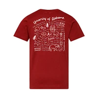 Alabama YOUTH Fight Song Icons Tee