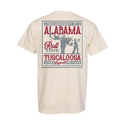 Alabama Retro Poster Comfort Colors Tee