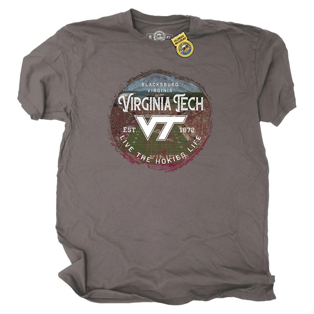 Virginia Tech The Duck Company Campus Stump Cotton Tee