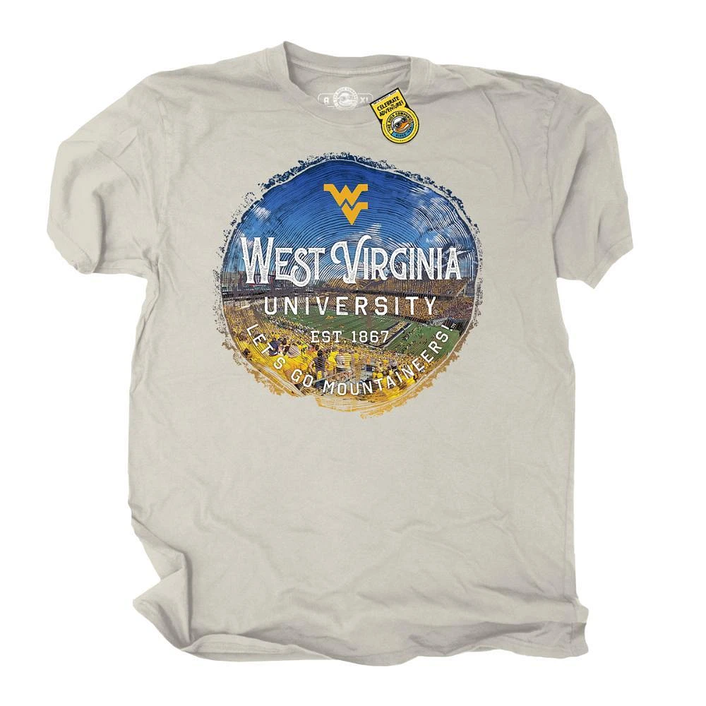 West Virginia The Duck Company Campus Stump Cotton Tee